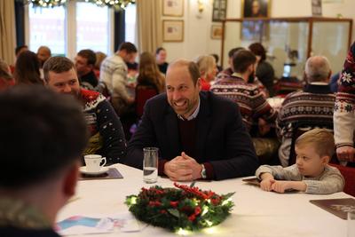 Prince William visits 1st Battalion Mercian Regiment-stock-foto