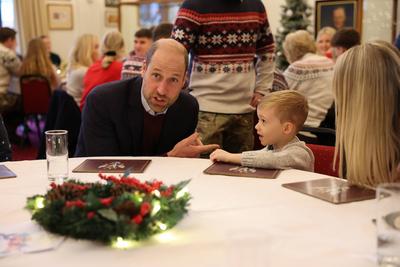 Prince William visits 1st Battalion Mercian Regiment-stock-foto