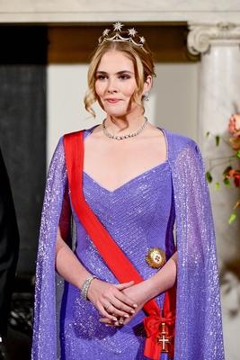 Incoming State Visit Portugal Day 1 State Banquet, Amsterdam, The Netherlands-stock-foto