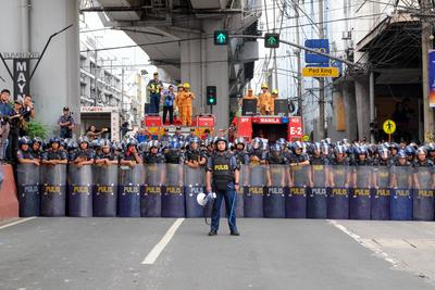 International Human Rights Day Protest 2024-stock-photo