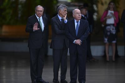 Alckmin recebe Prim Minist da Eslov?quia-stock-foto