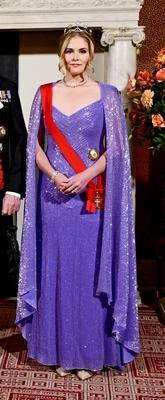 Incoming State Visit Portugal Day 1 State Banquet, Amsterdam, The Netherlands-stock-foto