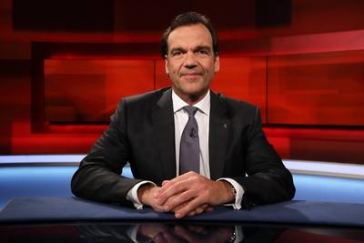 Christoph Gr?ner Unternehmer Vorstandsvorsitzender CG Gruppe AG in der ARD Talkshow hart aber fa-stock-photo