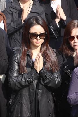 Writer Chiung Yao's Cremation Ceremony-stock-foto