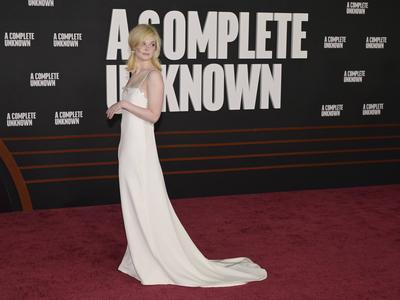 Premiere mondiale du film A Complete Unknown a Los Angeles-stock-foto