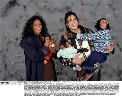 Michael Jackson 1958-2009 King of Pop-stock-foto