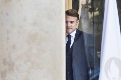 Weekly cabinet meeting at the presidential Elysee Palace-stock-photo