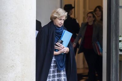 Weekly cabinet meeting at the presidential Elysee Palace-stock-photo