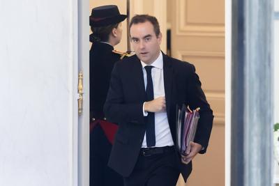 Weekly cabinet meeting at the presidential Elysee Palace-stock-photo
