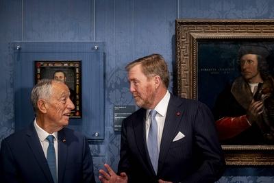 Incoming State Visit Portugal Day 2, Den Haag, The Netherlands-stock-foto