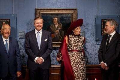 Incoming State Visit Portugal Day 2, Den Haag, The Netherlands-stock-foto