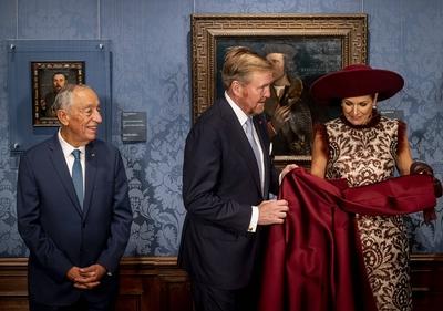 Incoming State Visit Portugal Day 2, Den Haag, The Netherlands-stock-foto