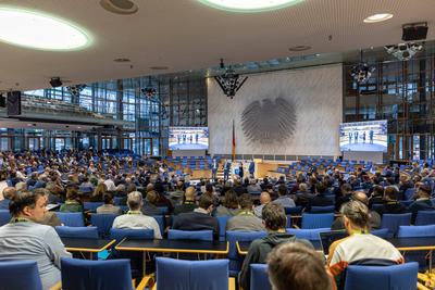 IT-Sicherheitstag NRW im World Conference Center Bonn - 11.12.2024-stock-foto