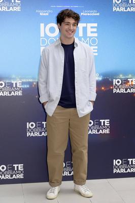 Tommaso Cassissa beim Photocall zum Kinofilm Io e te dobbiamo parlare im Hotel Le Meridien Visconti. Rom, 10.12.2024 ***-stock-photo