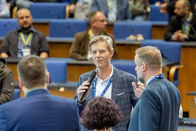 IT-Sicherheitstag NRW im World Conference Center Bonn - 11.12.2024-stock-foto
