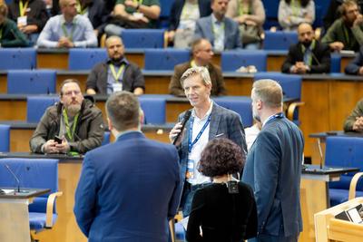 IT-Sicherheitstag NRW im World Conference Center Bonn - 11.12.2024-stock-foto