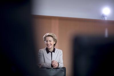 News Bilder des Tages Ursula von der Leyen, Kabinett DEU, Deutschland, Germany, Berlin, 27.02.2019 Ursula von der Leyen-stock-photo