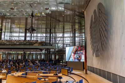 IT-Sicherheitstag NRW im World Conference Center Bonn - 11.12.2024-stock-foto