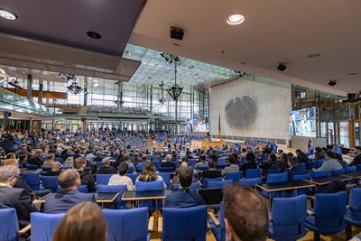 IT-Sicherheitstag NRW im World Conference Center Bonn - 11.12.2024-stock-foto