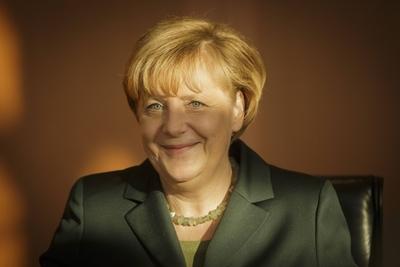 Bundeskanzlerin Angela Merkel CDU vor Beginn einer Kabinettssitzung Berlin 08 01 2014 Berlin De-stock-foto