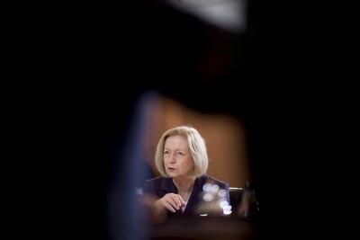 Johanna Wanka, Kabinett DEU, Deutschland, Germany, Berlin, 09.12.2016 Prof. Dr. Johanna Wanka, Bundesministerin fuer Bil-stock-foto