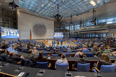 IT-Sicherheitstag NRW im World Conference Center Bonn - 11.12.2024-stock-foto
