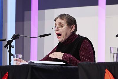 Katharina Thalbach-stock-foto