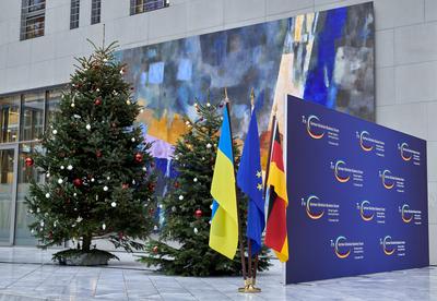 7.Deutsch-Ukrainisches Wirtschaftsforum in Berlin-stock-foto