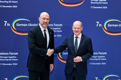 7. Deutsch-Ukrainisches Wirtschaftsforum-stock-foto