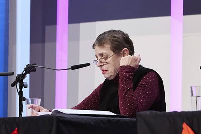Katharina Thalbach-stock-foto