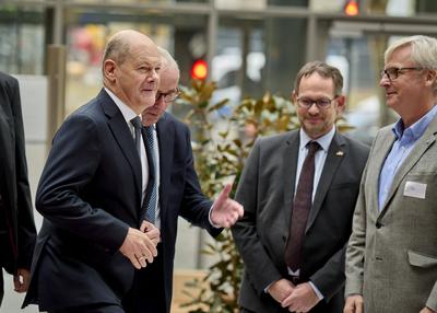 7.Deutsch-Ukrainisches Wirtschaftsforum in Berlin-stock-foto
