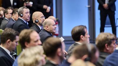 7.Deutsch-Ukrainisches Wirtschaftsforum in Berlin-stock-foto