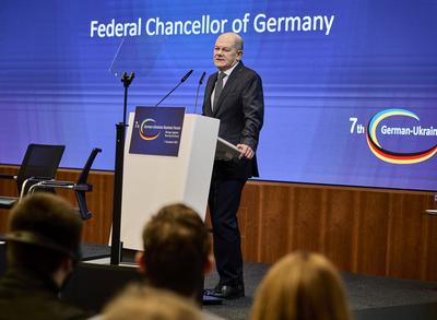 7.Deutsch-Ukrainisches Wirtschaftsforum in Berlin-stock-foto