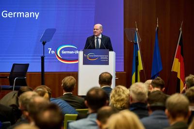 7. Deutsch-Ukrainisches Wirtschaftsforum-stock-foto