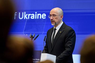 7. Deutsch-Ukrainisches Wirtschaftsforum-stock-foto