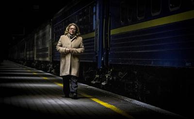 Reise BMin Schulze in die Ukraine-stock-photo