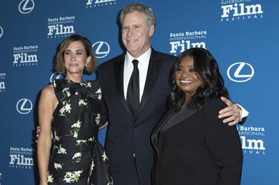 Kristen Wiig, Will Ferrell, Octavia Spencer-stock-photo