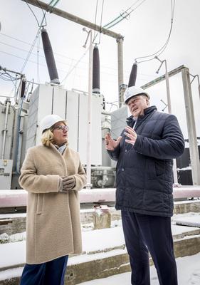 Reise BMin Schulze in die Ukraine-stock-photo