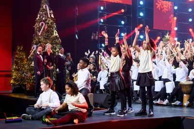 Christmas Music Gala 2024, Leusden, The Netherlands-stock-photo