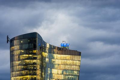 OMV headquarters Wien, Vienna Wien Austria 02. Leopoldstadt-stock-foto