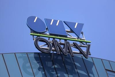 OMV Zentrale in Wien Wien, 09. 05. 2022 OMV - Wiener Zentrale der OMV *** OMV Headquarters in Vienna Vienna, 09 05 2022-stock-foto