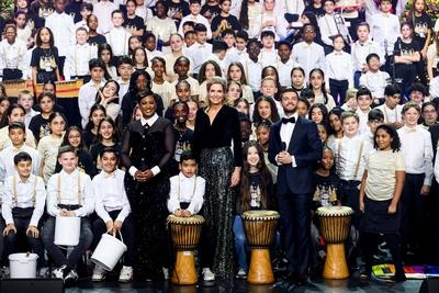 Christmas Music Gala 2024, Leusden, The Netherlands-stock-photo