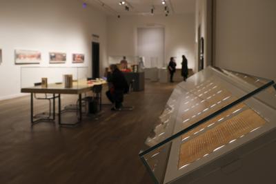 Access Kafka - Ausstellung J?disches Muesum Berlin-stock-foto