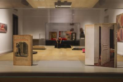 Access Kafka - Ausstellung J?disches Muesum Berlin-stock-foto