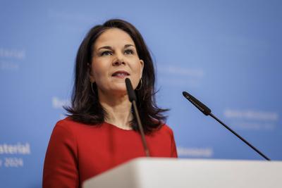 Annalena Baerbock-stock-foto