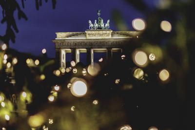 Weihnachten in Berlin-stock-foto