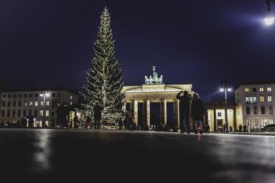Weihnachten in Berlin-stock-foto