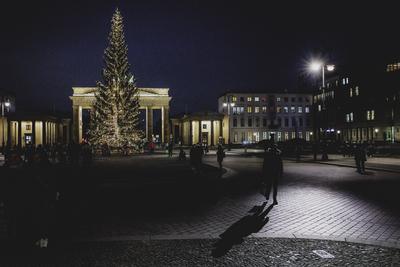 Weihnachten in Berlin-stock-foto