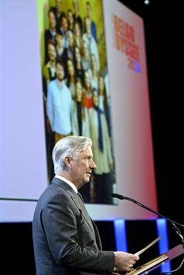 King Philippe attends the Belgodyss?e awards ceremony-stock-foto