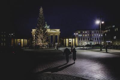 Weihnachten in Berlin-stock-foto